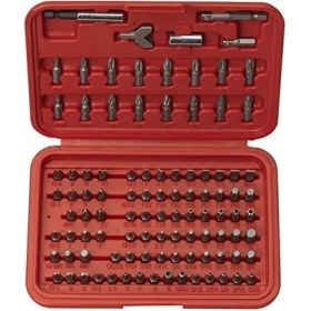 Resim 10048 Güvenlik Bit-Set, Krom-Vanadyum-Çelik | 100 Parça 