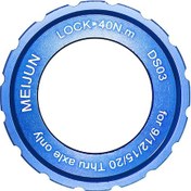 Resim Maiyame Mountain Bike Merkezi Kilitleme Disk Kapağı Mavi - Alüminyum Alyaş, Evrensel Uyum, Hızlı Montaj, Disk Freni Ve Kilidi Koruma 