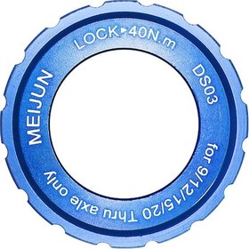 Resim Maiyame Mountain Bike Merkezi Kilitleme Disk Kapağı Mavi - Alüminyum Alyaş, Evrensel Uyum, Hızlı Montaj, Disk Freni Ve Kilidi Koruma 