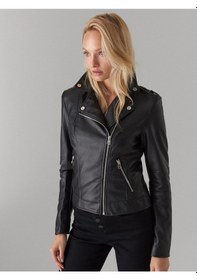 Resim Pierre Cardin Bayan Suni Deri Ceket (482884970) 