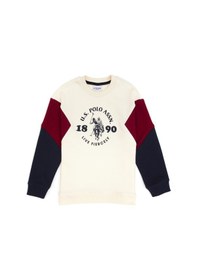 Resim U.s. Polo Assn. Erkek Çocuk Sweatshirt 50316626-vr256 İnci 
