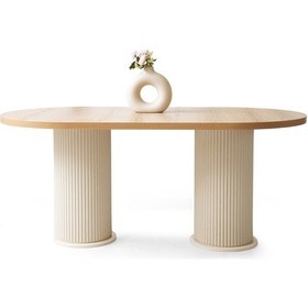 Resim Kayra Mdf Yemek Masası Aytaşı 