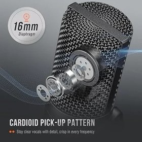 Resim Stüdyo Kondansatör USB Mikrofon Bilgisayar Pc Mikrofon Kiti Ayarlanabilir Makas Kol Standı Şok Montaj Enstrümanlar Ses Kaydı Podcasting Youtube Karaoke Oyun Akışı - T669 