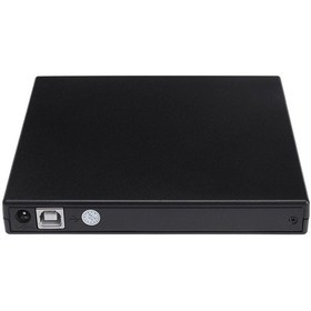 Resim Yaozixa Dışarıdaki Usb 2.0 Dvd Sürücü, 24x Cd-rom/cd-r, 8x Dvd-rw Yazıcı, Windows/mac Uyumlu, Siyah Renkli Optik Disk Okuyucu 