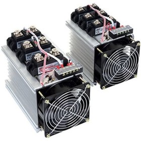 Resim Isıso 3Ss-150-Sf Trifaze Fanlı Soğutuculu Ssr Solid State Röle 