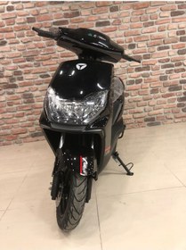 Resim E-mon Mondial Rıgby Elektrikli Motosiklet Siyah 
