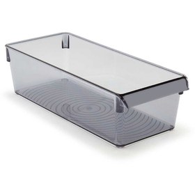Resim Primanova M-E27-10-25 Düzenleyici Raf 290*150*100 Mm Şeffaf Siyah-Ps - Renkli 