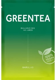 Resim Barulab The Clean Vegan Mask Green Tea - Yeşil Çaylı Vegan Maske 