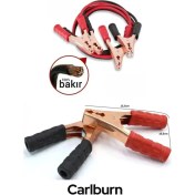 Resim Özel Kalın Taşıma Çantalı %100 Bakır Kalın Kablo 1000 Amper Güçlü Oto Akü Takviye Hızlı Şarj Kablosu 