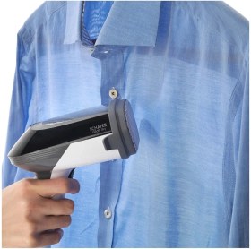 Resim Mavi Buharlı Dikey Ütü ve Kırışık Giderici, Pratik ve Şık Kullanım 