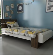 Resim Evbingo İdeal Yavrulu Karyola Tek Kişilik 90x190 Montessori Karyola U36-2 