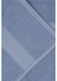 Resim Büyük Battal Boy 2'li Set Banyo Ve Hamam Havlusu %100 Pamuklu Denis İndigo 