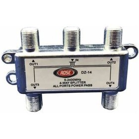 Resim 4'lü Dağıtıcı Splitter Anten Dağıtıcısı 