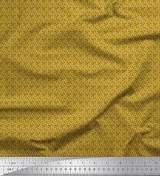Resim Soimoi Moss Jorjet Kumaş Kulaklık ve Kulaklık Müzik Enstrümanı Baskılı Kumaş 1 metre 42 inç Genişlik 
