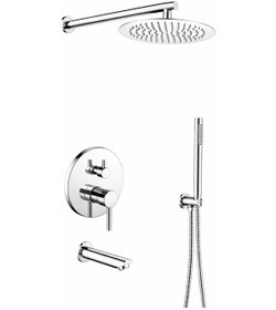 Resim Fause Fau107 Tam Ankastre Adonis Duş Seti Krom 