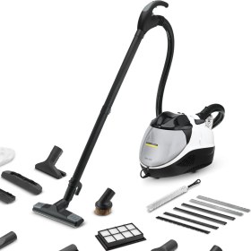Resim Karcher Sv 7 Buharlı Temizlik Makinesi 2200 W Güçlü Performans ve Çok Amaçlı Aksesuarlar 