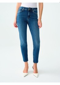 Resim Loft Lf2036080 Ss Elena Sarah Kadın Jean Pantolon Mıd Blue Wash 