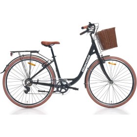 Resim Bıanchı C281 Kadın Şehir Bisikleti 420H V 28 Jant 7 Vites Black Grey Glossy 