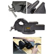 Resim Stilmax 125mm 5" Sabit Tabanlı Özel Alaşım Paslanmaz Mengene Sabi 