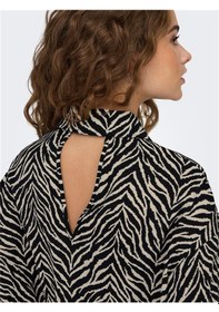 Resim Only Onlkatty Lıfe L/s Loose Shırt Ptm Kadın Siyah Gömlek - 15341494 