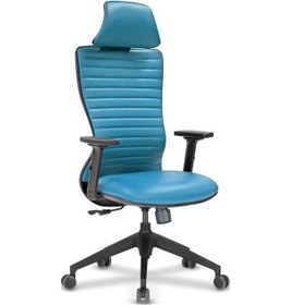 Resim Uzayofismobilyaları Uzay Ofis Dominik Müdür Koltuğu - Mavi 