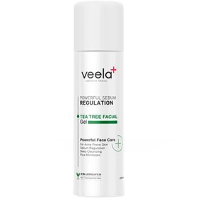 Resim Veela Tea Tree Facial Gel - Leke Karşıtı Yüz Temizleme Jeli 200ml 