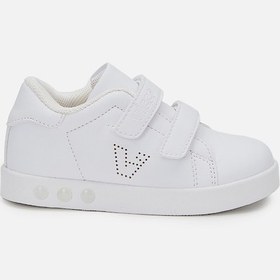 Resim Vicco Oyo Işıklı Unisex Bebek Beyaz Sneaker Beyaz 