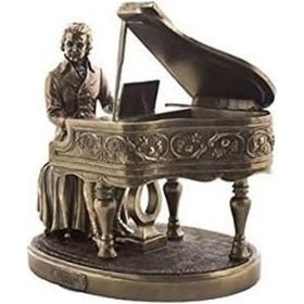 Resim Veronese Design Klasik Besteci Wolfgang Amadeus Mozart Piyanolu 