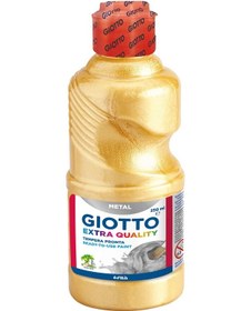 Resim Giotto Metal Paint Metalik Tempera Guaj Boya 250 Ml. Altın 