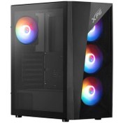 Resim XPG Lander 500 650W 80+ White Rainbow Siyah Mid Tower Kasa 