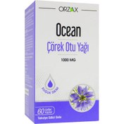 Resim ORZAX Ocean Çörek Otu Yağı 60 Kapsül 