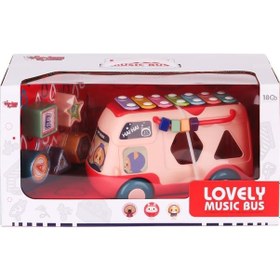 Resim Nessiworld Rt980 Eğitici Bultak Işıklı Müzikli Otobüs -vardem Oyuncak-39444 
