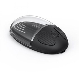 Resim Coofbe Şeffaf Işıklı Sessiz Şarjlı 1200DPL Çift Cihaz Uyumlu 2.4ghz Bluetooth Mouse Kablosuz Mouse 