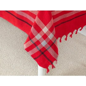 Resim Madame Coco Brigitte Masa Örtüsü 1kmaor0578150x150cm-kırmızı 