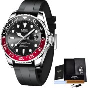 Resim Hanyang Lıge 2021 Yeni Erkek Saatler Top Marka Lüks Çok Fonksiyonlu Su Geçirmez Kronograf Bilek Izle Erkekler Spor Tarihi Kuvars Saat Erkek (Yurt Dışından) 