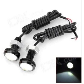 Resim Kartal Gözü Oto Ayna Altı Led Gündüz Farı 2'Li Set 