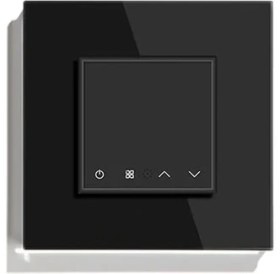 Resim Akıllı Oda Termostatı - Siyah 