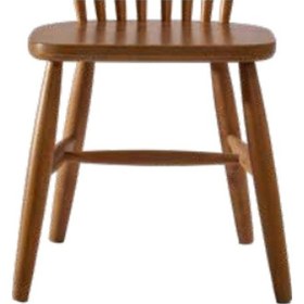 Resim Bengimobilya Sandalye Zus203 Çıtalı Sırtlık Model Ahşap Kayın Iskelet Parlak C 