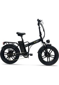 Resim Skyjet Robusto Premıum 750w Elektrikli Bisiklet Mat Siyah 