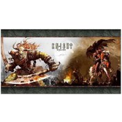 Resim Beam Dijital Knight Online Xl 70x40 Cm Oyuncu Gaming Mouse Pad 