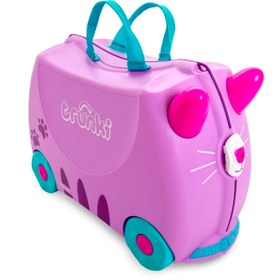 Resim Trunki Çocuk Bavulu Kedi Cassie 