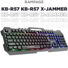 Resim Rampage Kb-rx5 Scorpy Usb Tam Türkçe Gaming Oyuncu Klavyesi Rampage