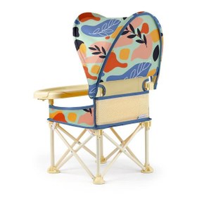 Resim Minimono Tenteli Portatif Mama Sandalyesi- Flora 
