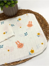 Resim LUMİBABY BUTİK 2 kat müslin ağız mendili(8 adet) 