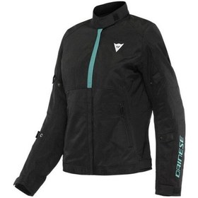 Resim Dainese Risoluta Air Black Acqua Green Motosiklet Montu 