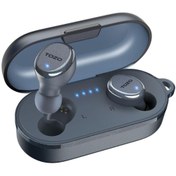Resim TOZO T10s Ipx8 Su Geçirmez Enc Gürültü Engelleme Bluetooth 5.3 Tws Kablosuz Kulaklık Mavi 