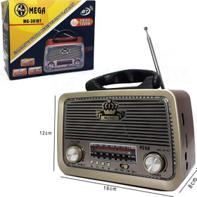 Resim MG-301BT Nostaljik Radyo 