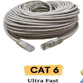 Resim Vwin 20 Metre Cat6 İnternet Ethernet Kablosu EzRj45 Cat 6 Utp Patch Kablo High Speed Yüksek Hız 