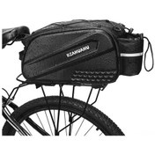 Resim Didadodo 10l Su Gezdirme Çantası - Su Geçirmez, Dayanıklı Eva Malzeme İle Bisiklet Bagajı Siyah, Ergonomik Tasarım Siyah 