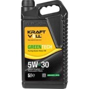 Resim Kraftvoll 5W 30 Greentech 5 Litre Motor Yağı 